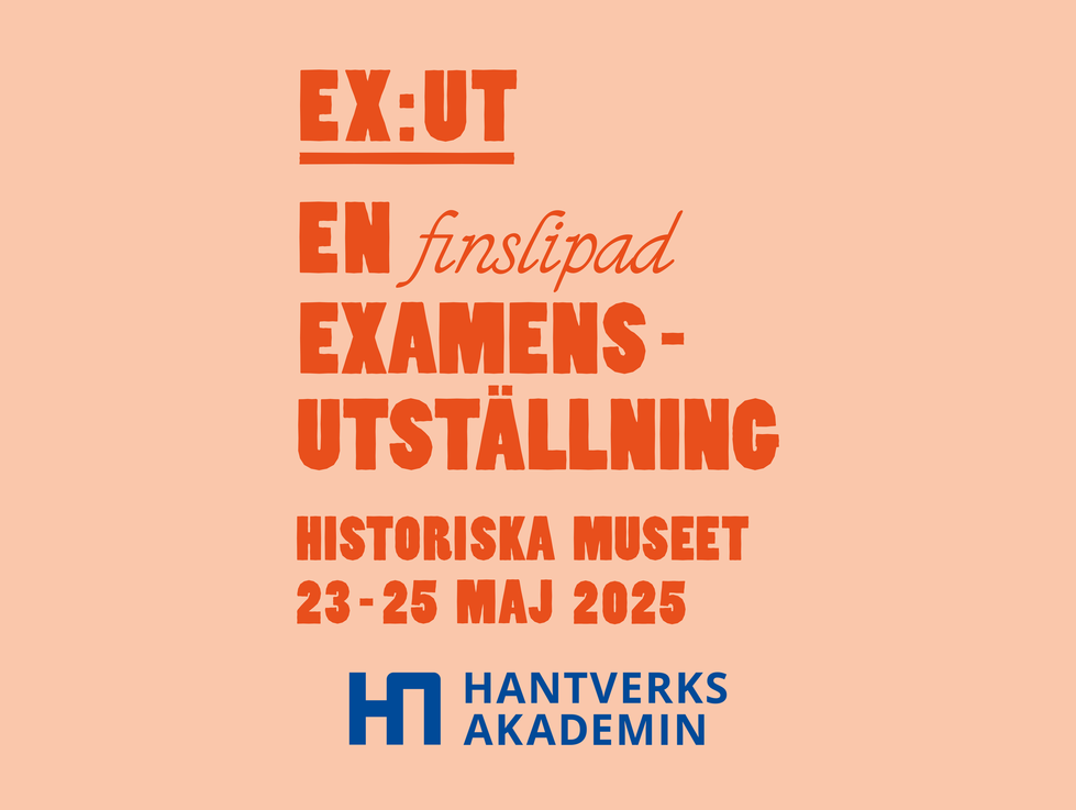 Guidad visning av Hantverksakademins examensutställning och lunch